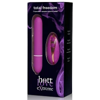 Total Freedom 7-Function Waterproof Remote Control Bullet Vibrator 4.4 Inch - Hott Love Extreme