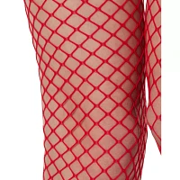Red Fishnet Stockings