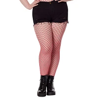 Red Fishnet Stockings