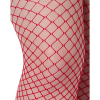 Red Fishnet Stockings