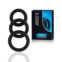 Triple Thick 3 Cock Rings Set - Arouz'd