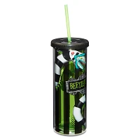 Sandworm Beetlejuice Cup with Straw - 20 oz.