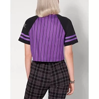 Dead Inside Crop Top Jersey T Shirt