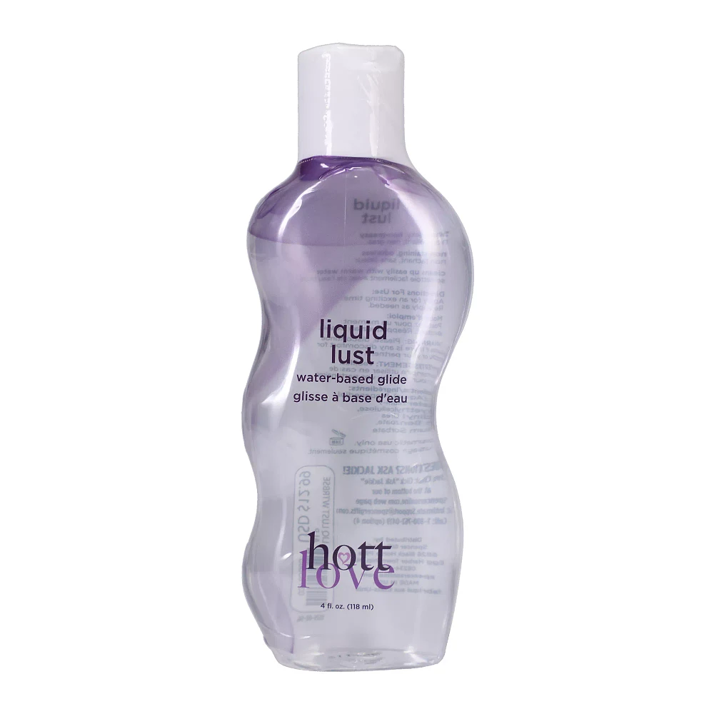 Liquid Lust Water-Based Glide 4 oz. - Hott Love