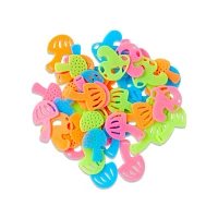 Black Light Mushroom Decals - 50 Pack