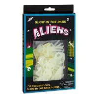Glow in the Dark Aliens - 50 Pack