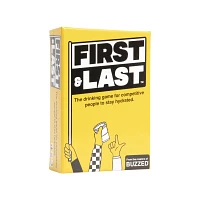 First and Last Drinking Game