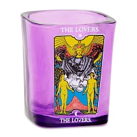 The Lovers Tarot Card Shot Glass - 2 oz.
