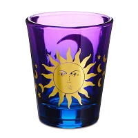 Sun Moon Tarot Shot Glass - 2 oz.