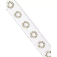 Clear Large Eyelet Belt
