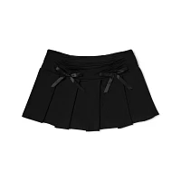 Black Bow Mini Skirt