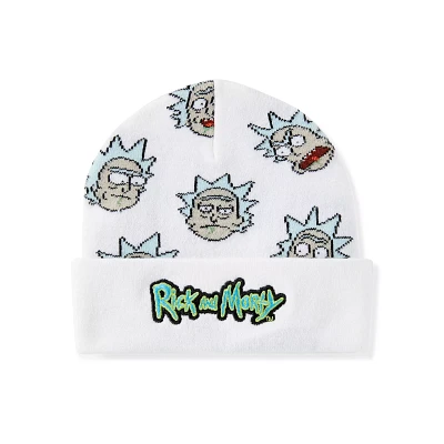 Faces Rick and Morty Beanie Hat