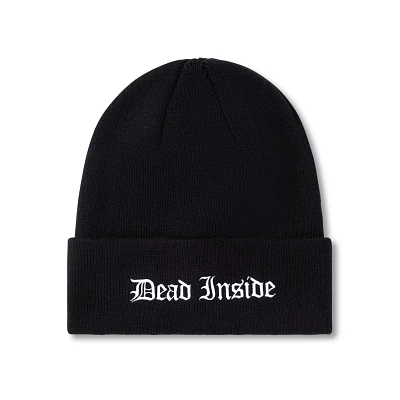 Dead Inside Cuff Beanie Hat