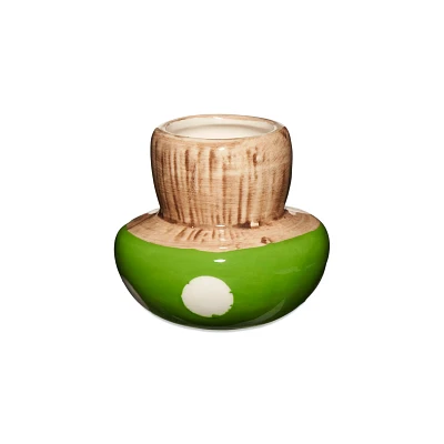 Green Mushroom Molded Shot Glass - 2 oz.