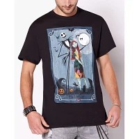 The Lovers Tarot T Shirt - Nightmare Before Christmas