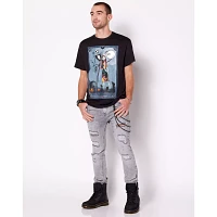 The Lovers Tarot T Shirt - Nightmare Before Christmas