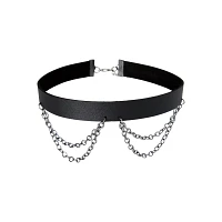 Heart Ax Hand Charm Choker Necklace