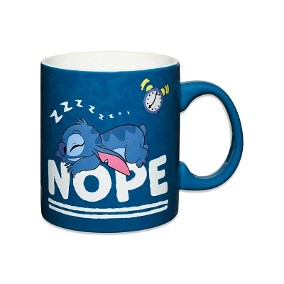 Sleeping Stitch Nope Coffee Mug - Lilo & Stitch