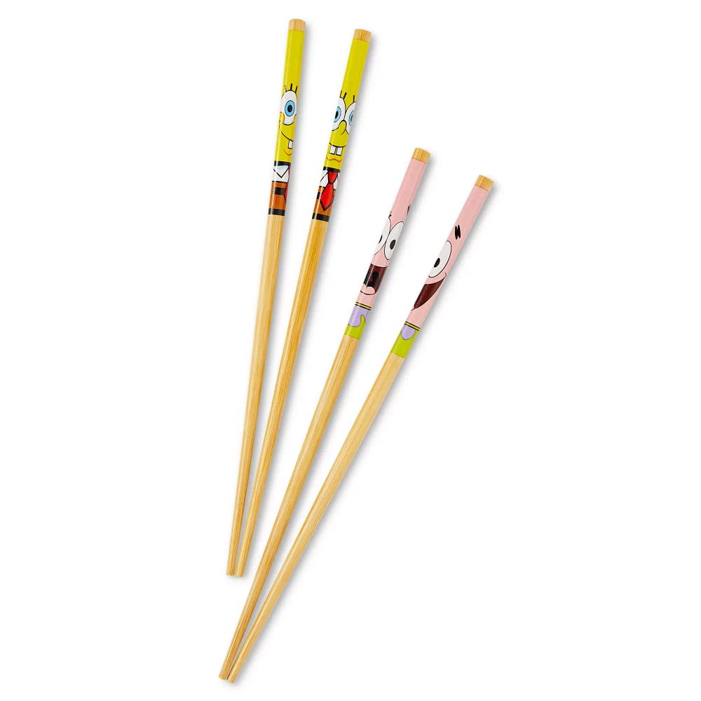 Patrick Star and SpongeBob SquarePants Chopsticks 2 Pack