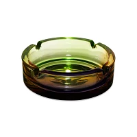 Ombre Weed Leaf Stash Jar and Ashtray Set - 4.6 oz