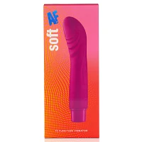 Soft AF Fuchsia 10-Function Waterproof G-Spot Vibrator - 7.7 Inch