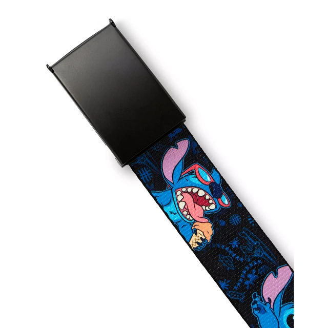 Buckle-Down Men's Web Belt With Built-in Bottle Opener - 1.5" Wide, Fits Up To 42" Waist, Multicolor Design