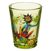 Skateboard Rick and Morty Shot Glass - 1.5 oz.