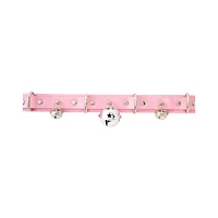 Pink Bell Choker Necklace