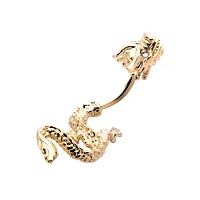 Chinese Dragon Barbell - 14 Gauge