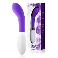 Purple Perfect Curve Multi Speed G-Spot Vibrator 7 Inch - Hott Love