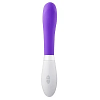Purple Perfect Curve Multi Speed G-Spot Vibrator 7 Inch - Hott Love