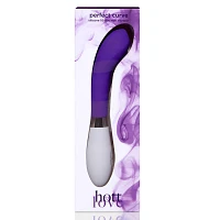 Purple Perfect Curve Multi Speed G-Spot Vibrator 7 Inch - Hott Love