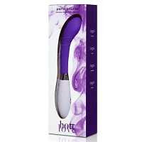 Purple Perfect Curve Multi Speed G-Spot Vibrator 7 Inch - Hott Love
