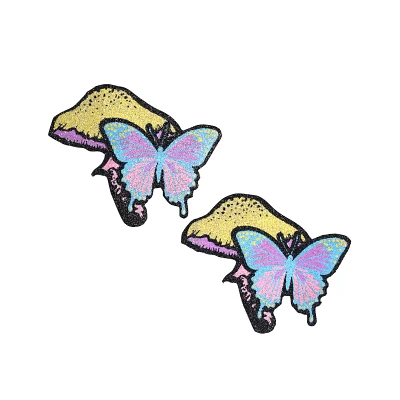 Mushroom Butterfly Nipple Pasties
