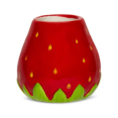 Molded Strawberry Shot Glass - 1.5 oz.