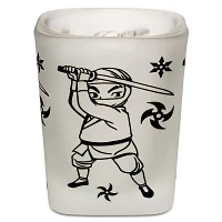 Square White Ninja Shot Glass - 2 oz.