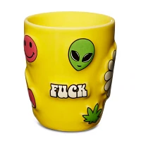 Smiley Face Icons Shot Glass - 2 oz.