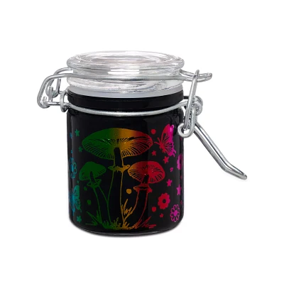 Rainbow Mushrooms Stash Jar - 1.8 oz.