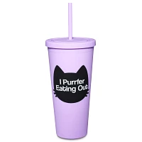 Purrfer Eating Out Cup with Straw - 24 oz.