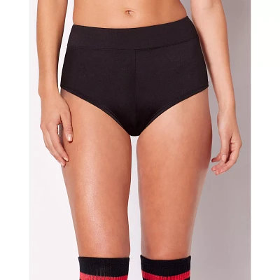 Solid Black Booty Shorts