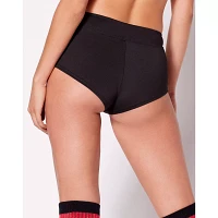 Solid Black Booty Shorts