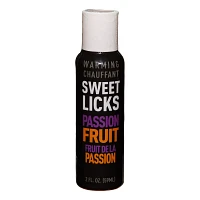 Warming Passion Fruit Flavored Glide 2 oz. - Sweet Licks