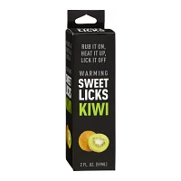 Warming Kiwi Flavored Glide 2 oz. - Sweet Licks