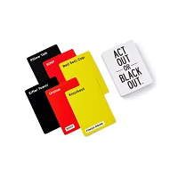 Act Out or Black Out Card Game
