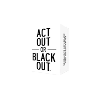 Act Out or Black Out Card Game