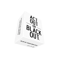 Act Out or Black Out Card Game
