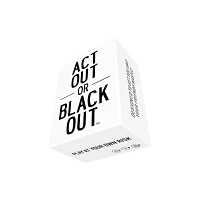 Act Out or Black Out Card Game
