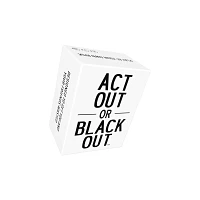 Act Out or Black Out Card Game
