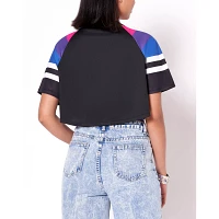 Proud AF Bisexual Pride Crop Top Jersey