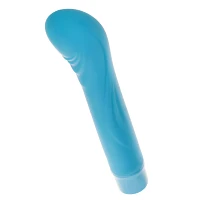Soft AF Blue 10-Function Waterproof G-Spot Vibrator - 7.7 Inch